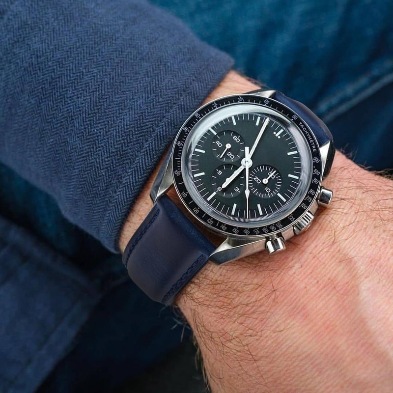 Ritche Genuine Classic Vintage Quick Release 22mm Leather Watch Band Leather Watch Strap (Espresso Brown), White Elephant Gifts, Stocking Stuffers for Men, Father's Day gifts - Image 3